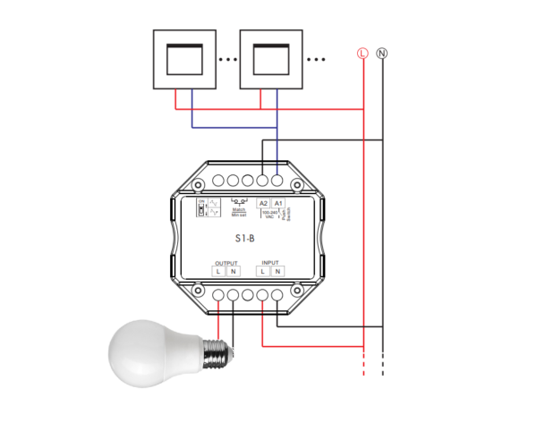 dimmer with remote control